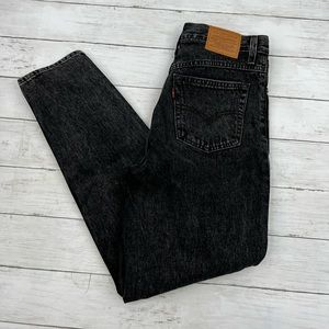 Levi’s Mom Jeans Women’s Size 26 Black Denim Jeans